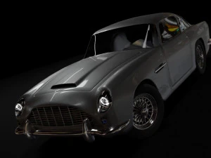 aston martin db5 3D Model