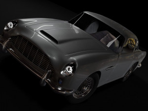 aston martin db5 3D Модель