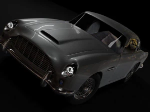 aston martin db5 3D Model