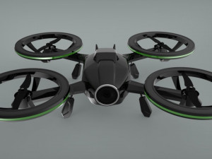 black drone 3D Model