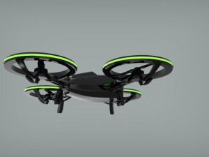 black drone 3D Модель