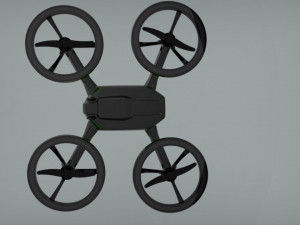 black drone 3D Модель