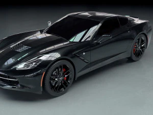 2018 Chevrolet Corvette Stingray 3D Modell