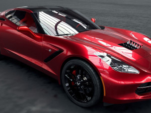 2018 chevrolet corvette stingray 3D Model