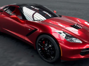 2018 chevrolet corvette stingray 3D Model