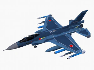pesawat f2 viper nol Model 3D