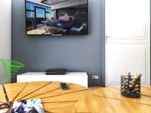 french living room 3D Model
