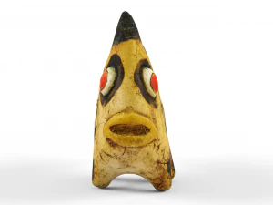 clay fish sculpture 3D Model