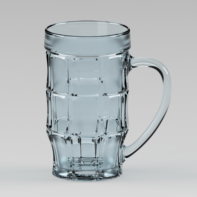 beer mug 3D Model .c4d .max .obj .3ds .fbx .stl .blend 