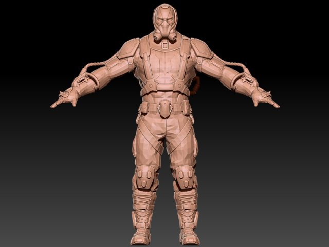 bane 3D Model .c4d .max .obj .3ds .fbx .stl .blend 