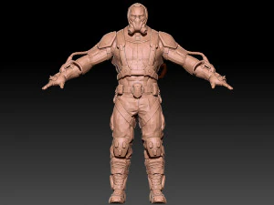 bane 3D Model