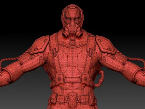 bane 3D Model