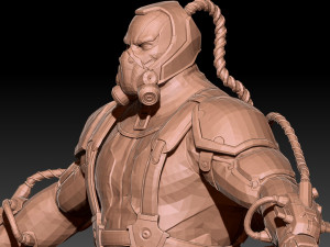 bane 3D Model