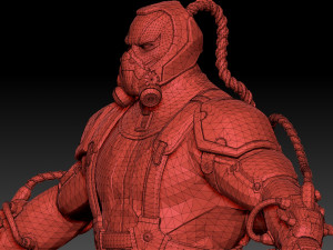 bane 3D Model