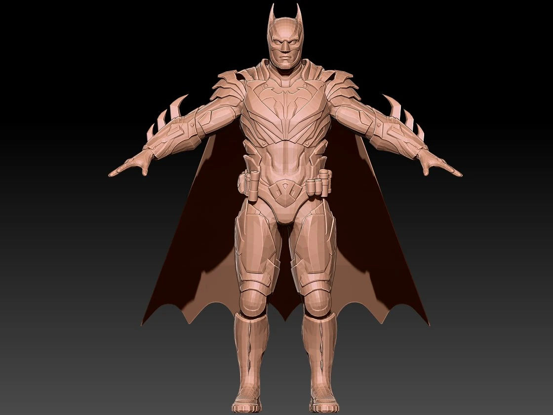 batman 3D Model .c4d .max .obj .3ds .fbx .stl .blend 