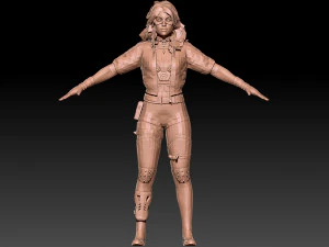 black canary 3D Model