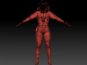 black canary 3D Model