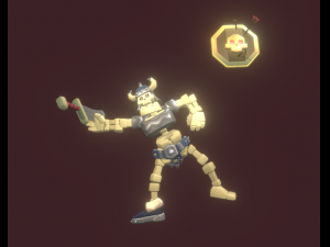 skeleton swordsman 3D Модель