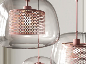 lampatron catch trio rose Modelo 3D