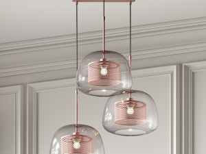 lampatron catch trio rose Modelo 3D
