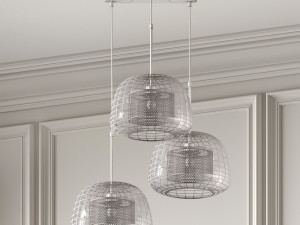 lampatron catch trio rose Modelo 3D