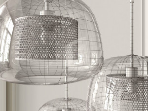 lampatron catch trio rose Modelo 3D
