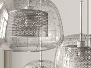 lampatron pegar trio rosa Modelo 3D