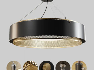 carcasa del lamparatr&oacute;n Modelo 3D