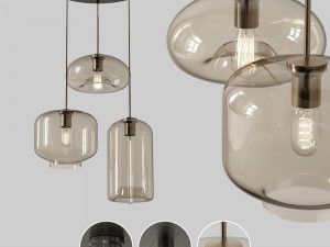 lampatron vilmo trio a 3D Model in Ceiling Lights 3DExport