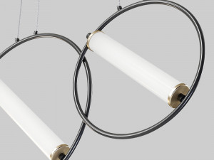 lampatron resist led trio 3D 模型