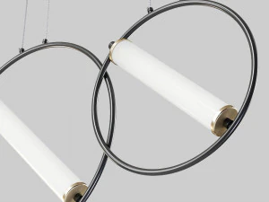 लैंपट्रॉन रेज़िस्ट एलईडी तिकड़ी 3D मॉडल