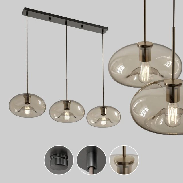 lampatron vilmo trio g Model 3D .c4d .max .obj .3ds .fbx .stl .blend