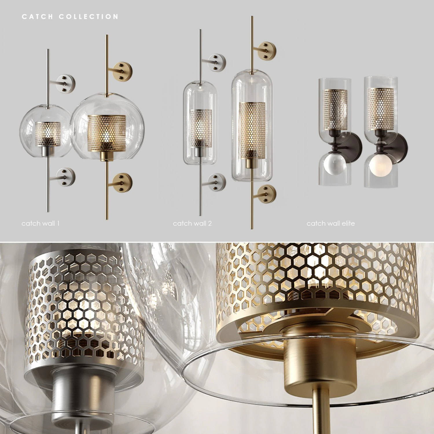 lampatron catch wall collection 3D Model .c4d .max .obj .3ds .fbx .stl .blend 