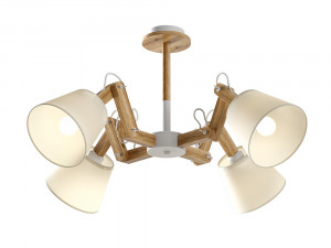lampatron mechanic 4 lamps Modelo 3D