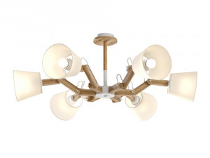 lampatron mechanic 6 lamps 3D Model