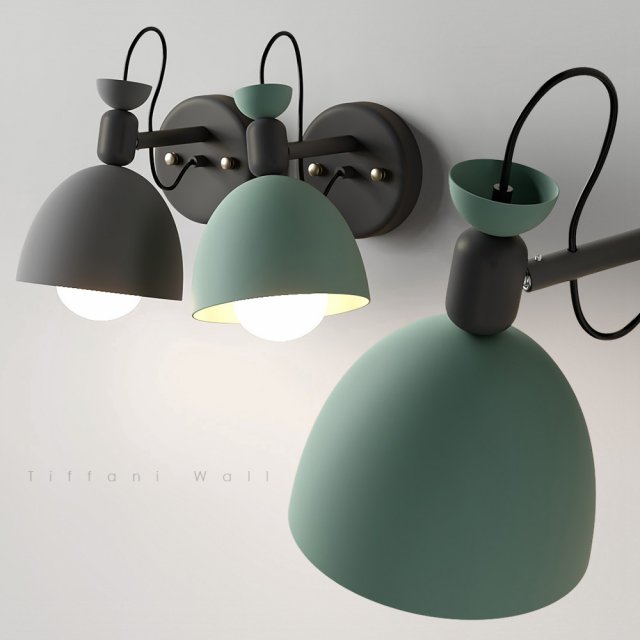 lampatron tiffani w Modelo 3D .c4d .max .obj .3ds .fbx .stl .blend 