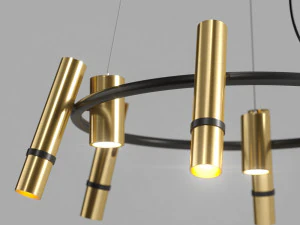 lampatron react r 9 lamps 3D Model