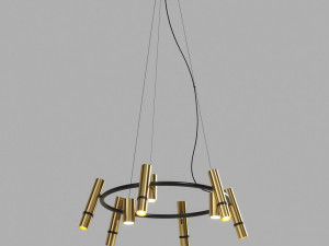 lampatron react r 9 lamps 3D मॉडल