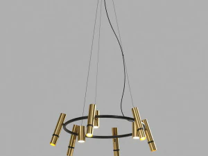 lampatron react r 9 lamps 3D Model