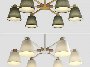 lampatron natura a 6 lamps 3D Model