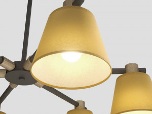 lampatron natura a 6 lamps 3D Model
