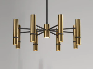 lampatron react 9 lamps 3D Model