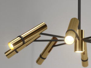 lampatron react 9 lamps Modelo 3D