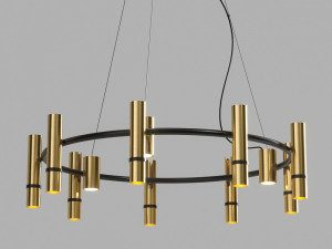 lampatron react r 12 lamps 3D Model