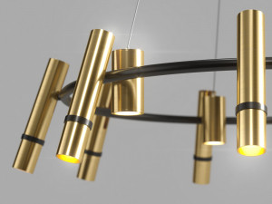 lampatron react r 12 lamps 3D Model
