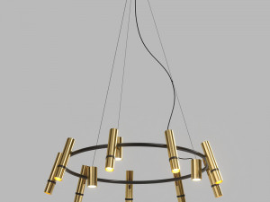 lampatron react r 12 lamps 3D Model