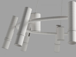 lampatron react r 12 lamps 3D Model