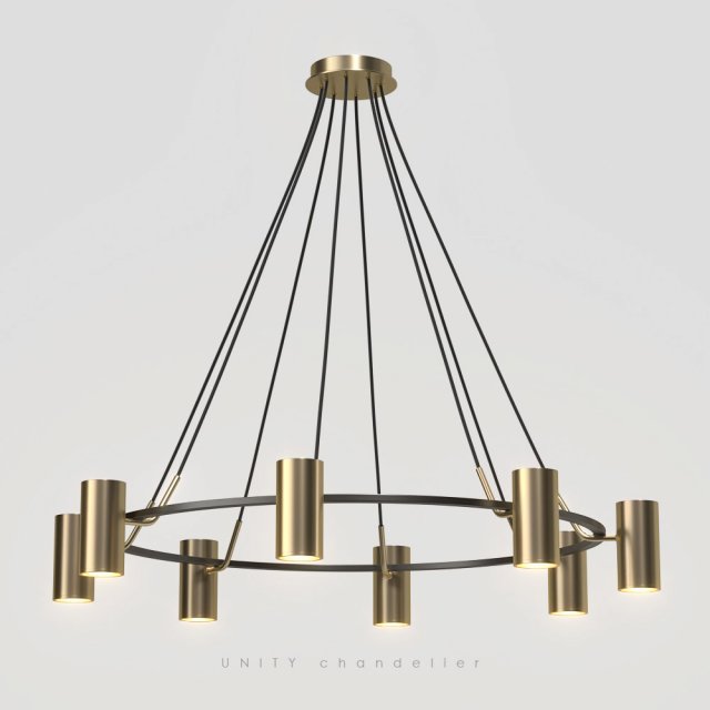 lampatron unity 8 lamps l 3D 模型 .c4d .max .obj .3ds .fbx .stl .blend 