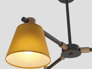 lampatron natura a 3 lamps Modello 3D