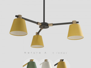 lampatron natura a 3 lamps Modello 3D